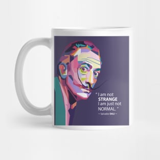 Best quotes from salvador dali in WPAP Mug